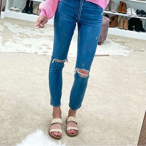 Abercrombie & Fitch Denim - Abercrombie Curve Love High Rise Skinny Jeans